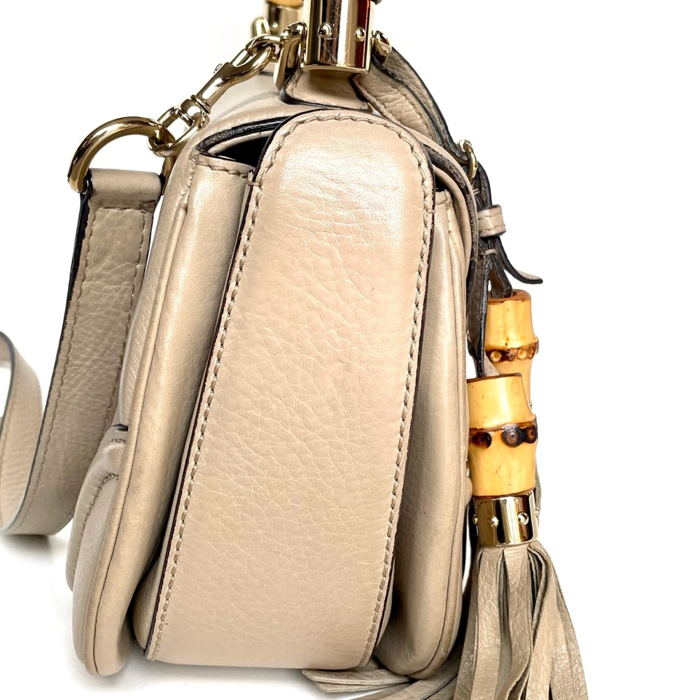 🔶FREE SHIPPING 🔶Gucci Bamboo 1947 Top Handle Crossbody - Picture 5 of 16
